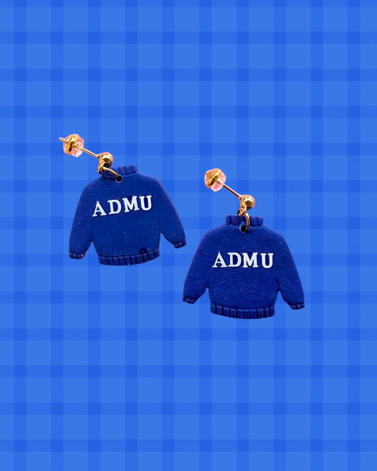 Blue Dreamer Sweater Earrings