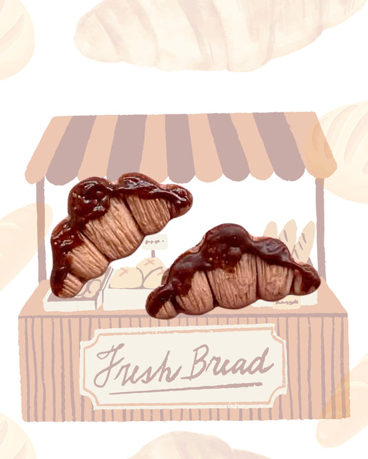 Chocolate Croissant Studs