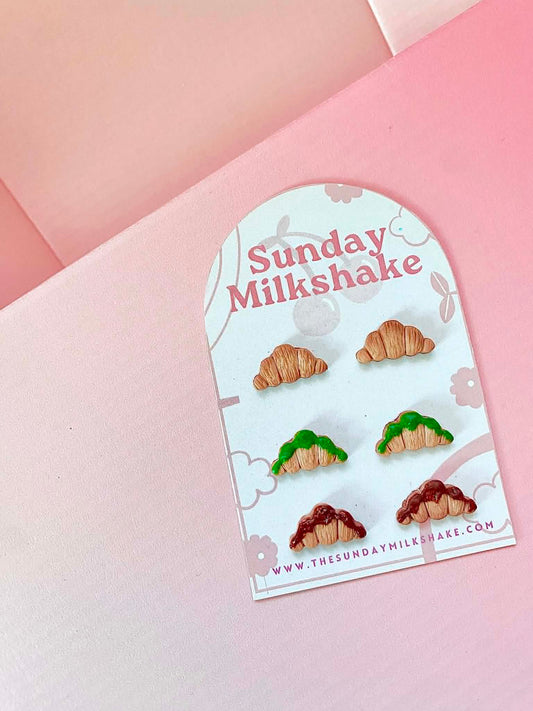Buttery Croissant Studs
